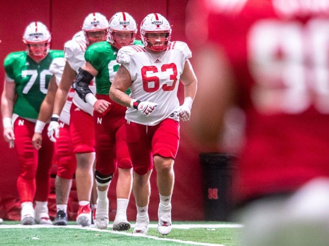 NU football practice, 4.4