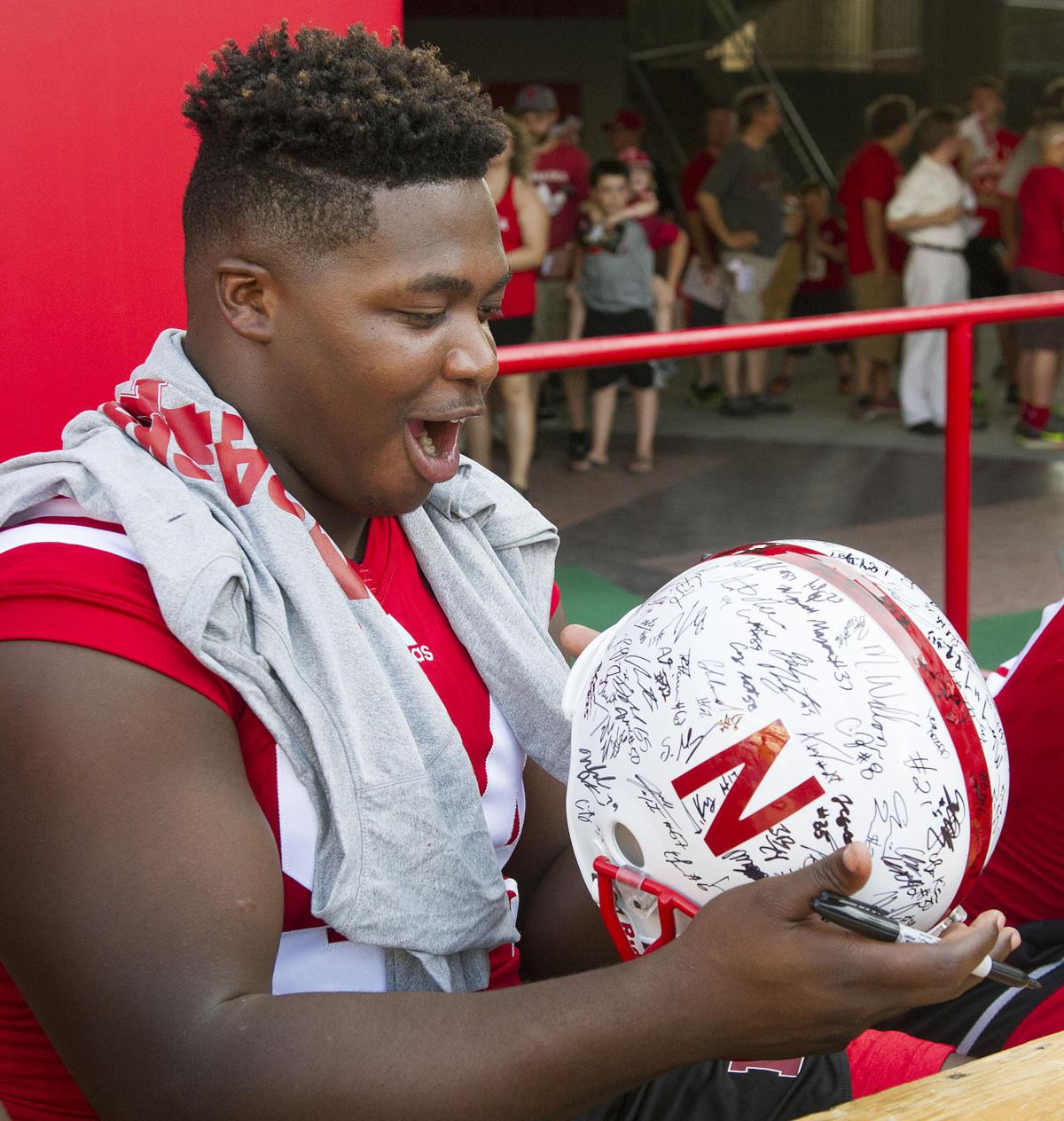 Great moments from Nebraska Fan Day Husker galleries