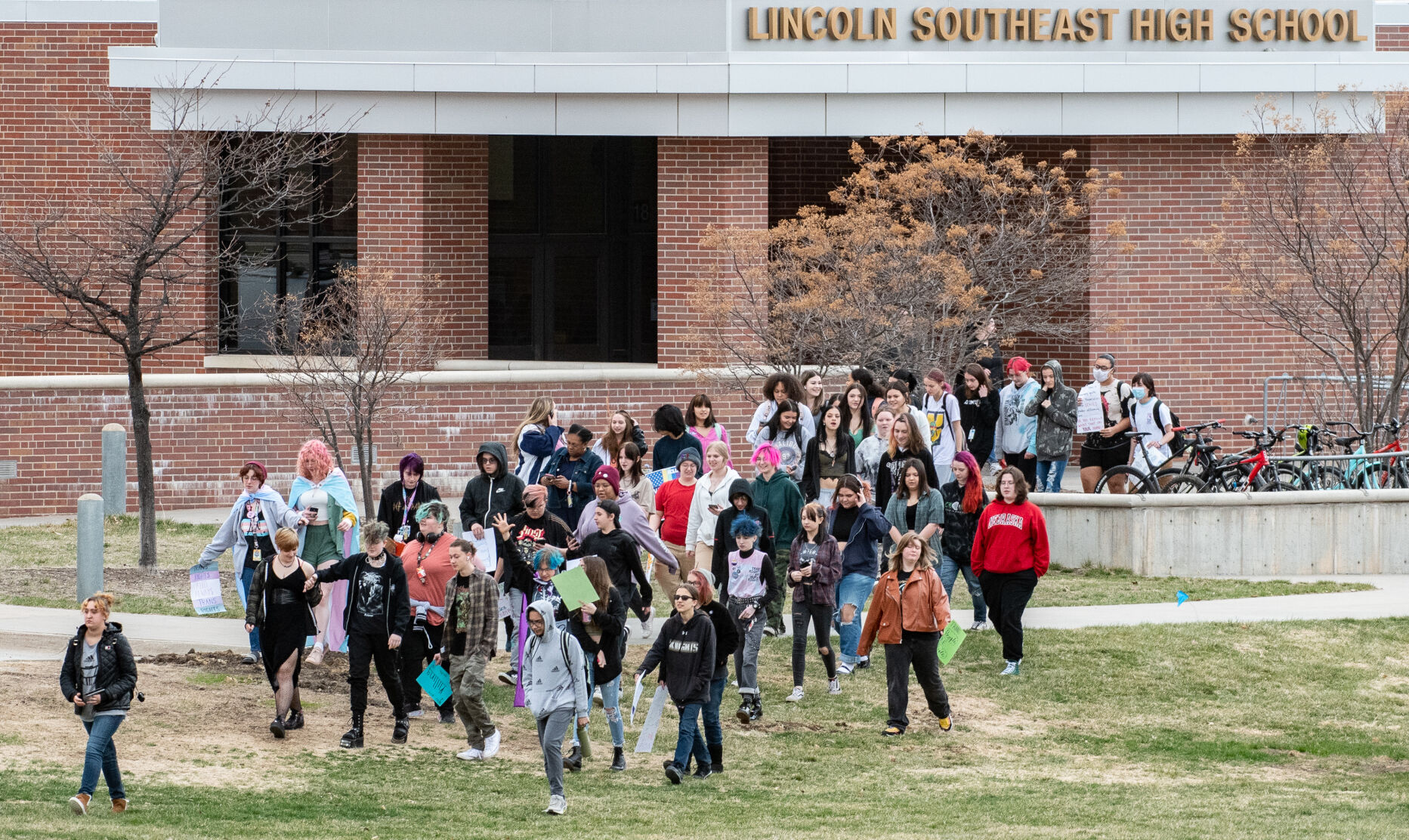 Lincoln Southeast walkout, 4.3