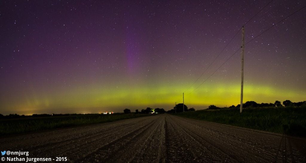 Photos Aurora Borealis lights up Nebraska sky Photo galleries