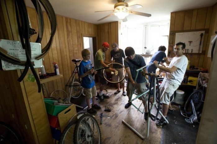 the bike kitchen