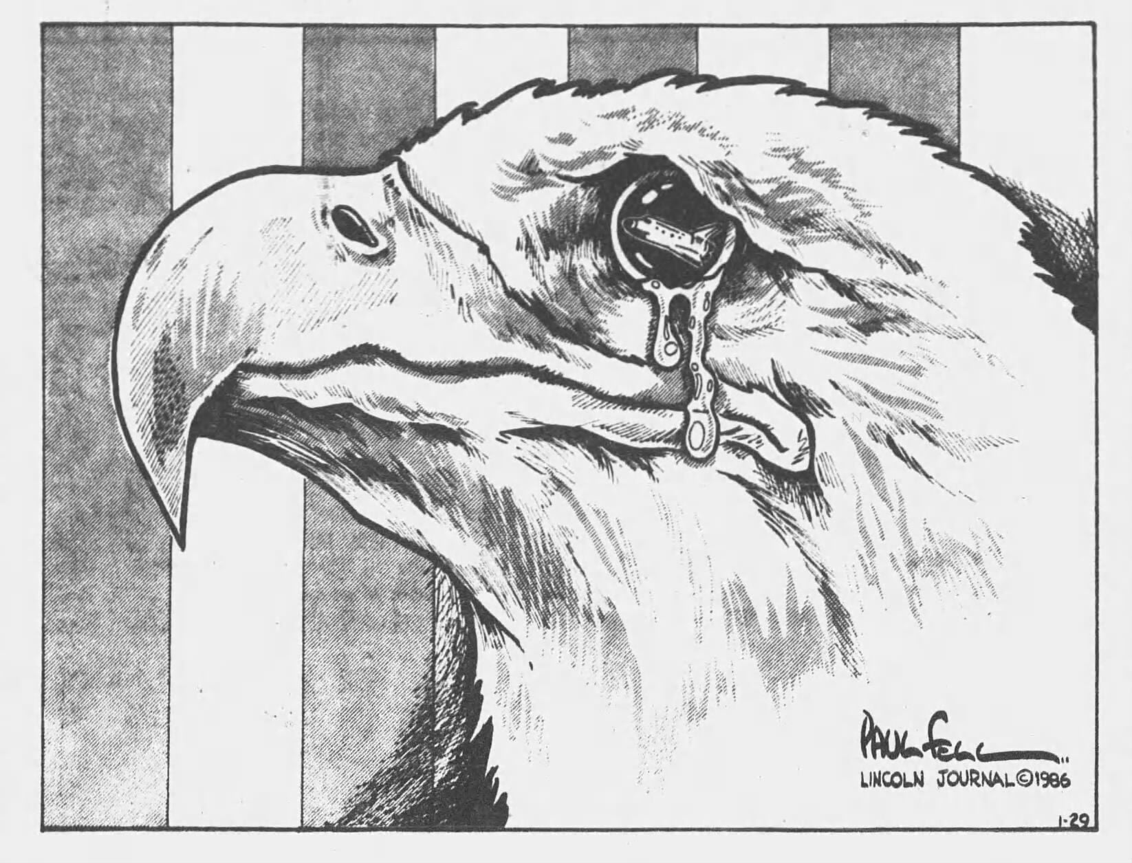 Nebraska politics cartoonist Paul Fell dies at 80