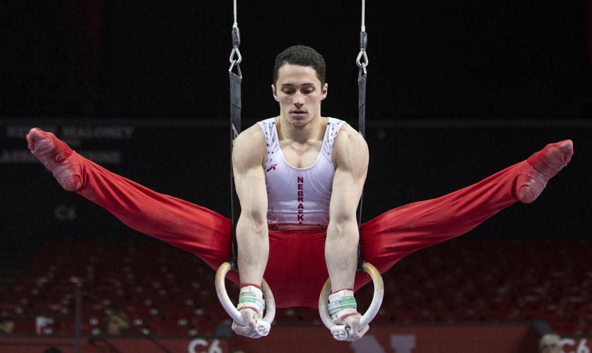 NU men's gymnastics vs. Illinois, Oklahoma, 2.2