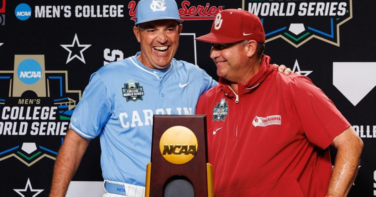 Football school vs. basketball school: Oklahoma, UNC meet for baseball glory