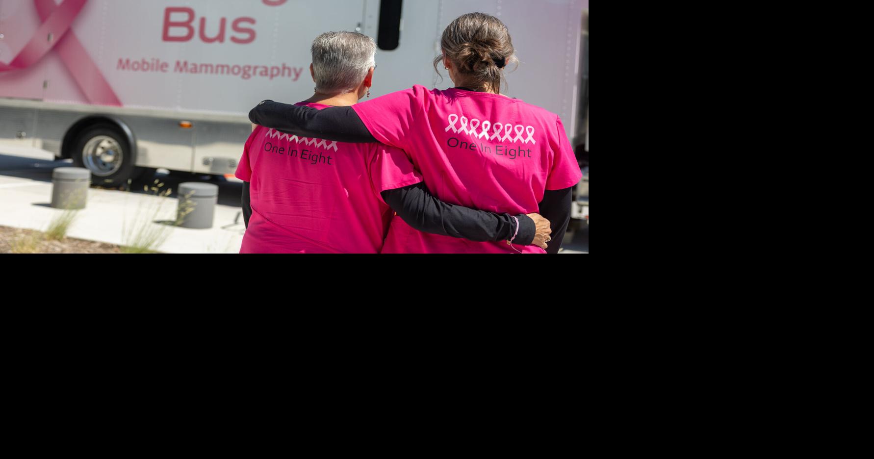 Pink, white bus brings breast cancer screenings closer to Nebraska women Aug 28, 2026