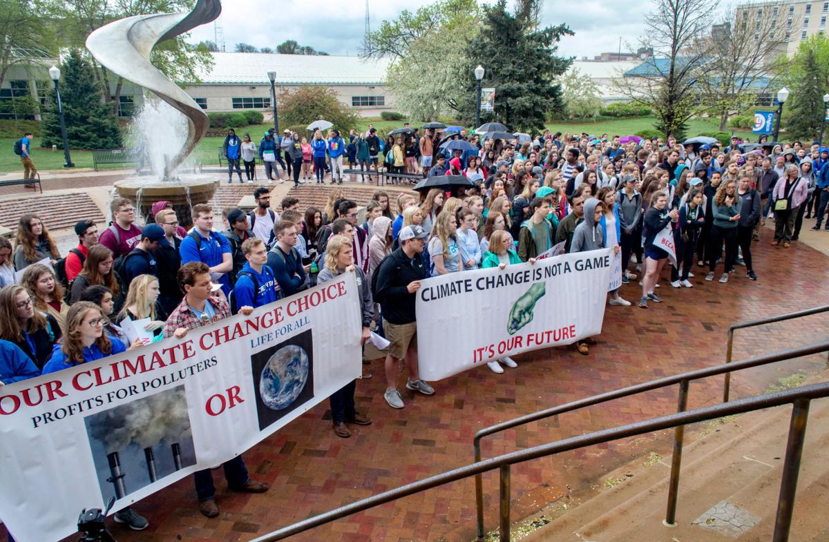 Creighton climate change rally