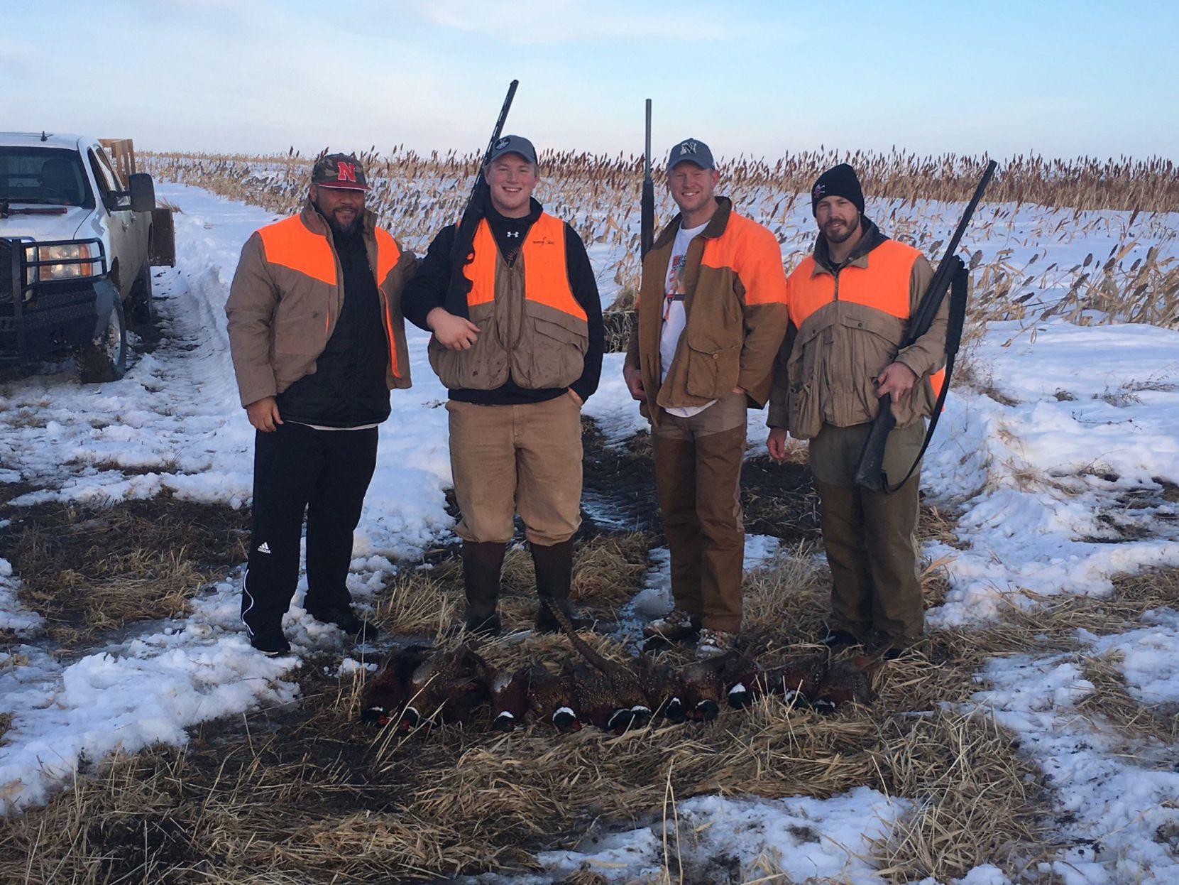 Husker Dl Commit Takes Frost Nu Coaches Pheasant Hunting We