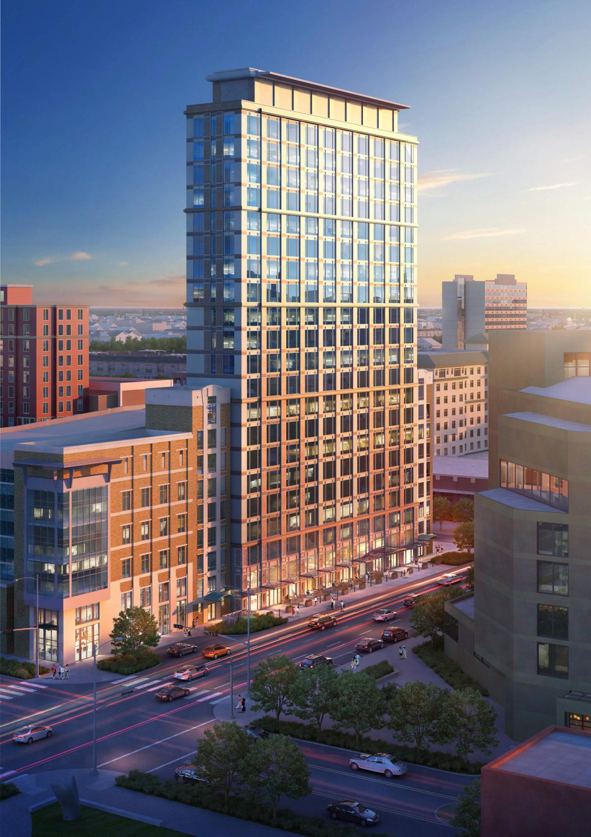 20-story tower proposed for downtown near Lied Center; would be Lincoln