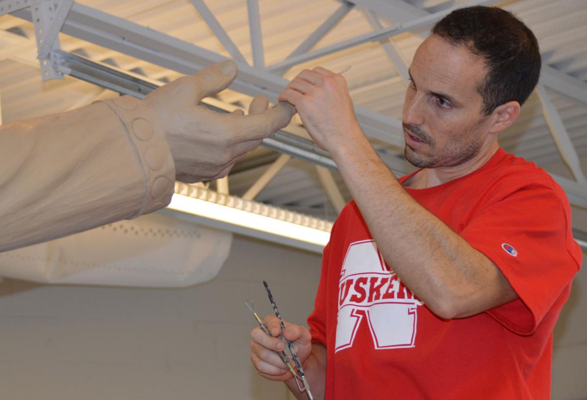 The artist at work: Benjamin Victor