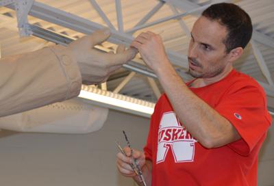 The artist at work: Benjamin Victor