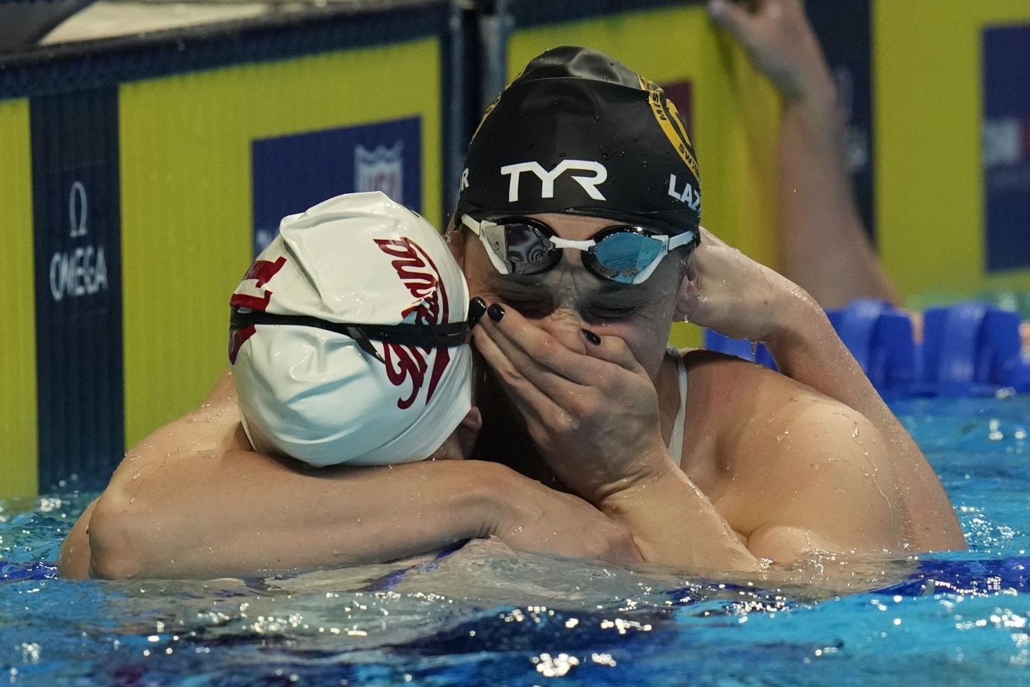Photos: Swimmers compete during the sixth day of Olympic ...