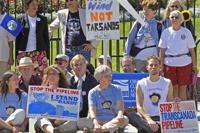 Keystone XL pipeline protest