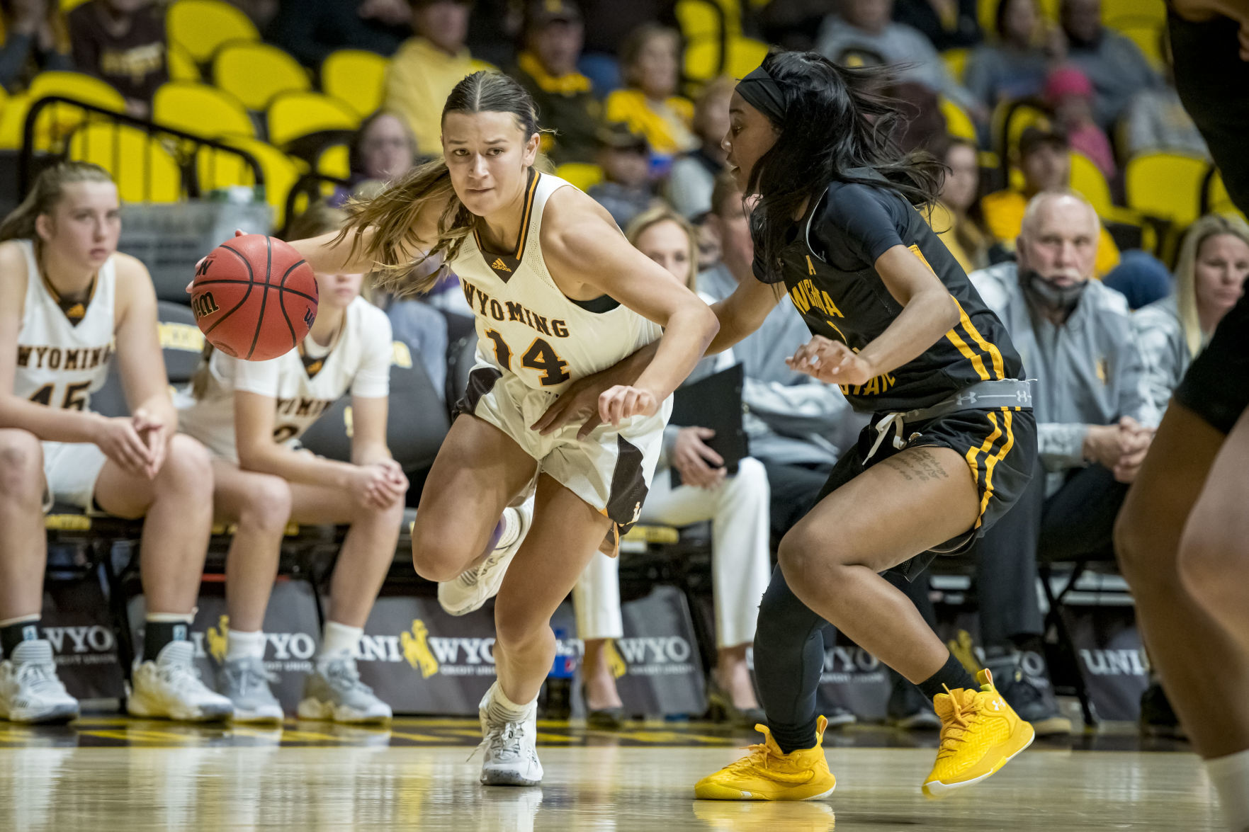 Omaha native Quinn Weidemann will have her own cheering section at PBA when Wyoming takes on Nebraska photo
