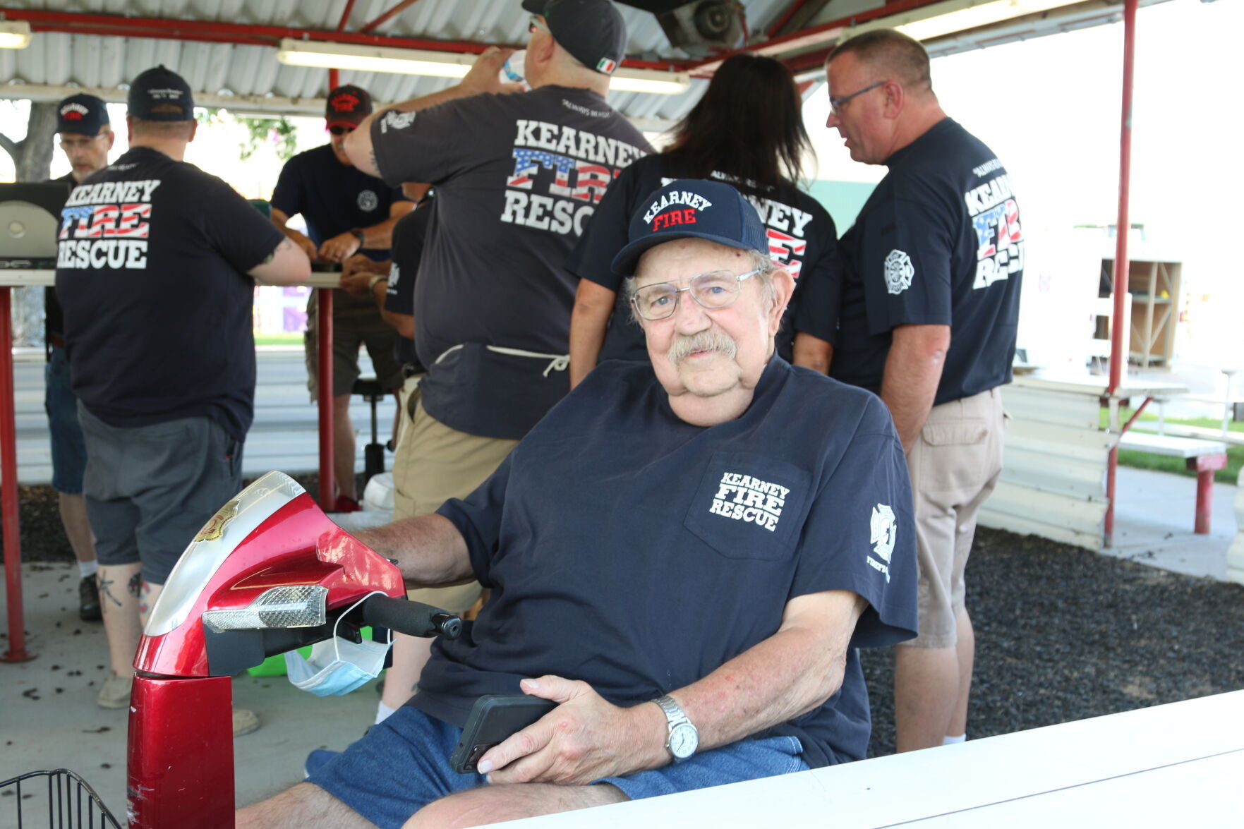 Emmett Maul one of the greats of the Kearney Volunteer Fire Department image pic