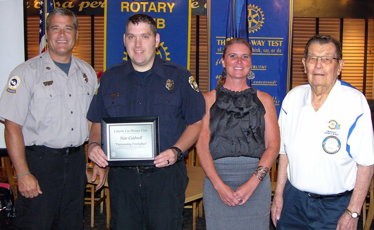Outstanding firefighter award group