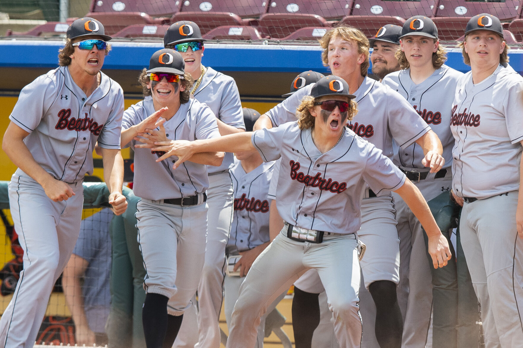 Class B baseball Beatrice dominates in 8 1 win over Central City