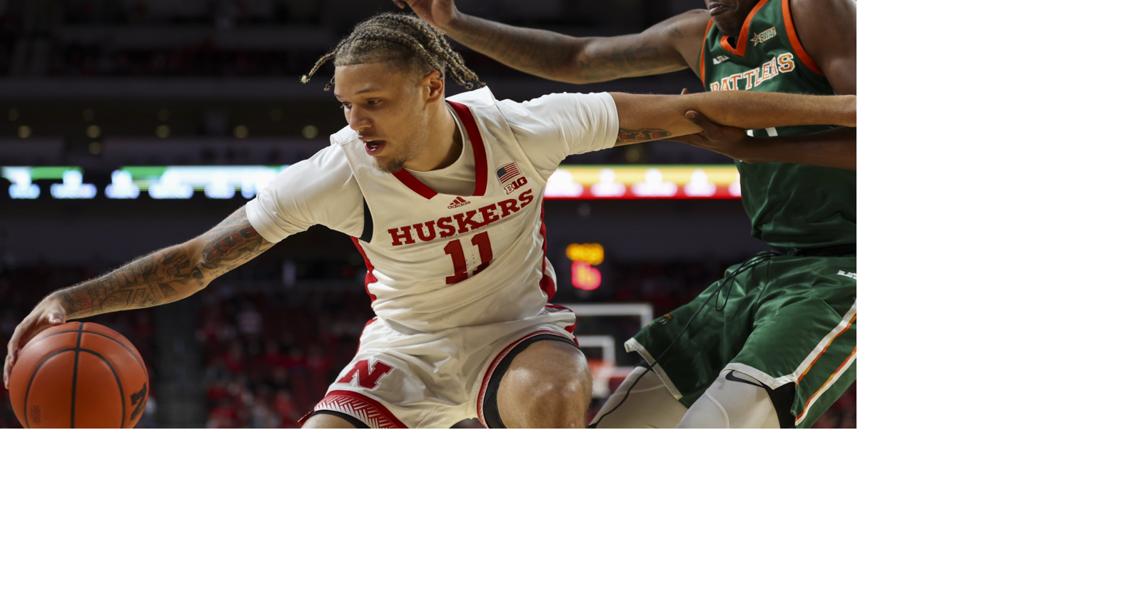 Nebraska men's basketball player Eli Rice enters portal