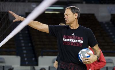 NCAA Regional Volleyball Practice