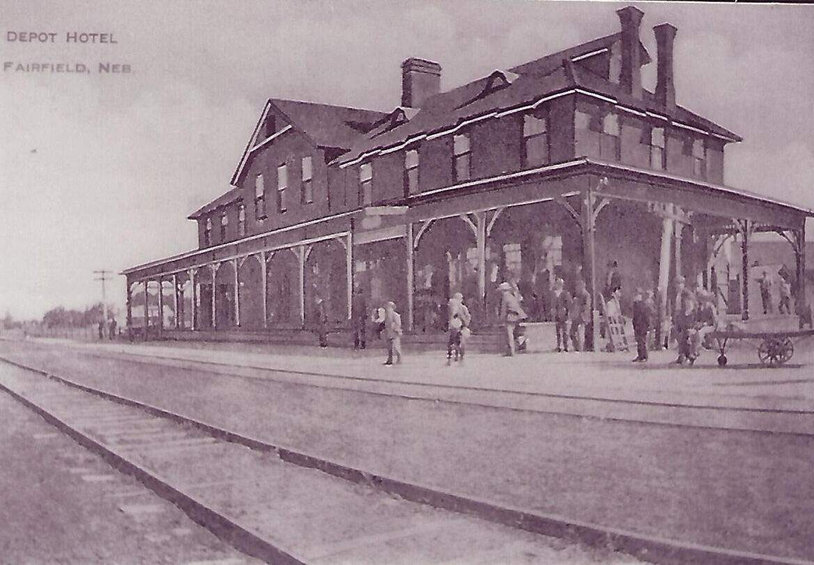 Long Branch NJ Train Station Postcard