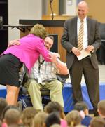 Sioux City teacher of the year Jamey Bryce