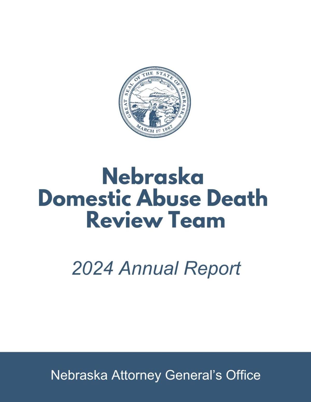 Nebraska Domestic Abuse Death Review Team 2024 Annual Report