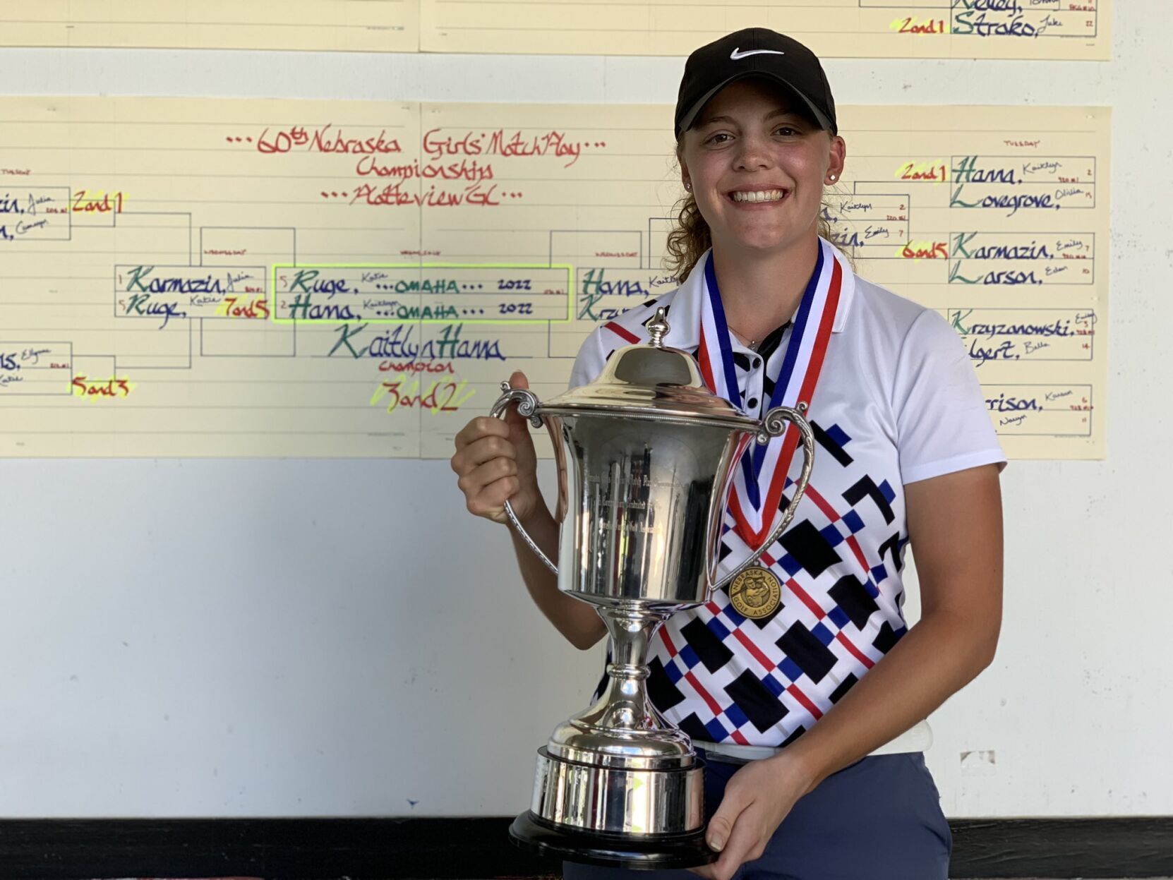 Kaitlyn Hanna wins Nebraska Girls Match
