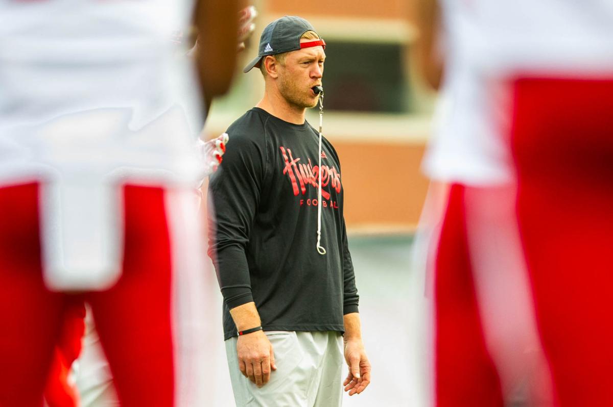 Huskers fall practice, Day 5, 8/8