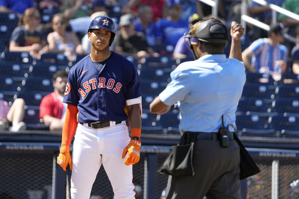 Breakdown of players at Astros' major league spring training