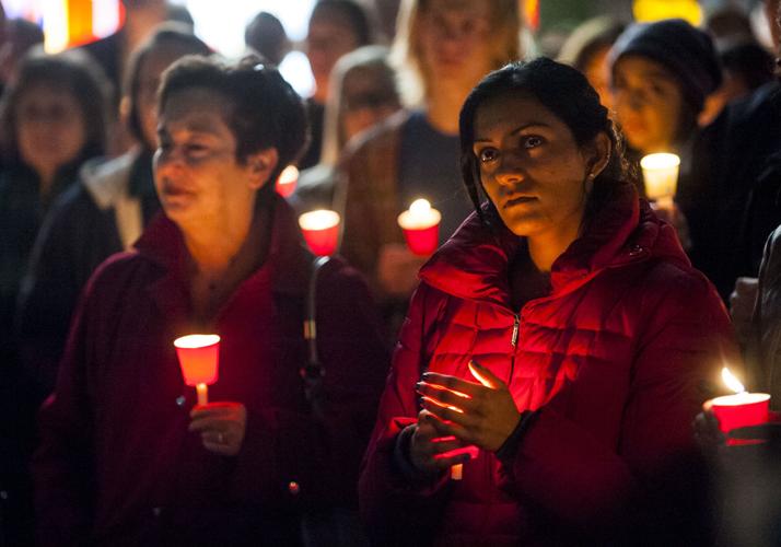 Refugee vigil