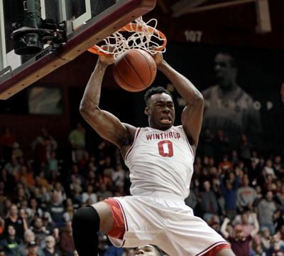 APTOPIX Big South Campbell Winthrop Basketball