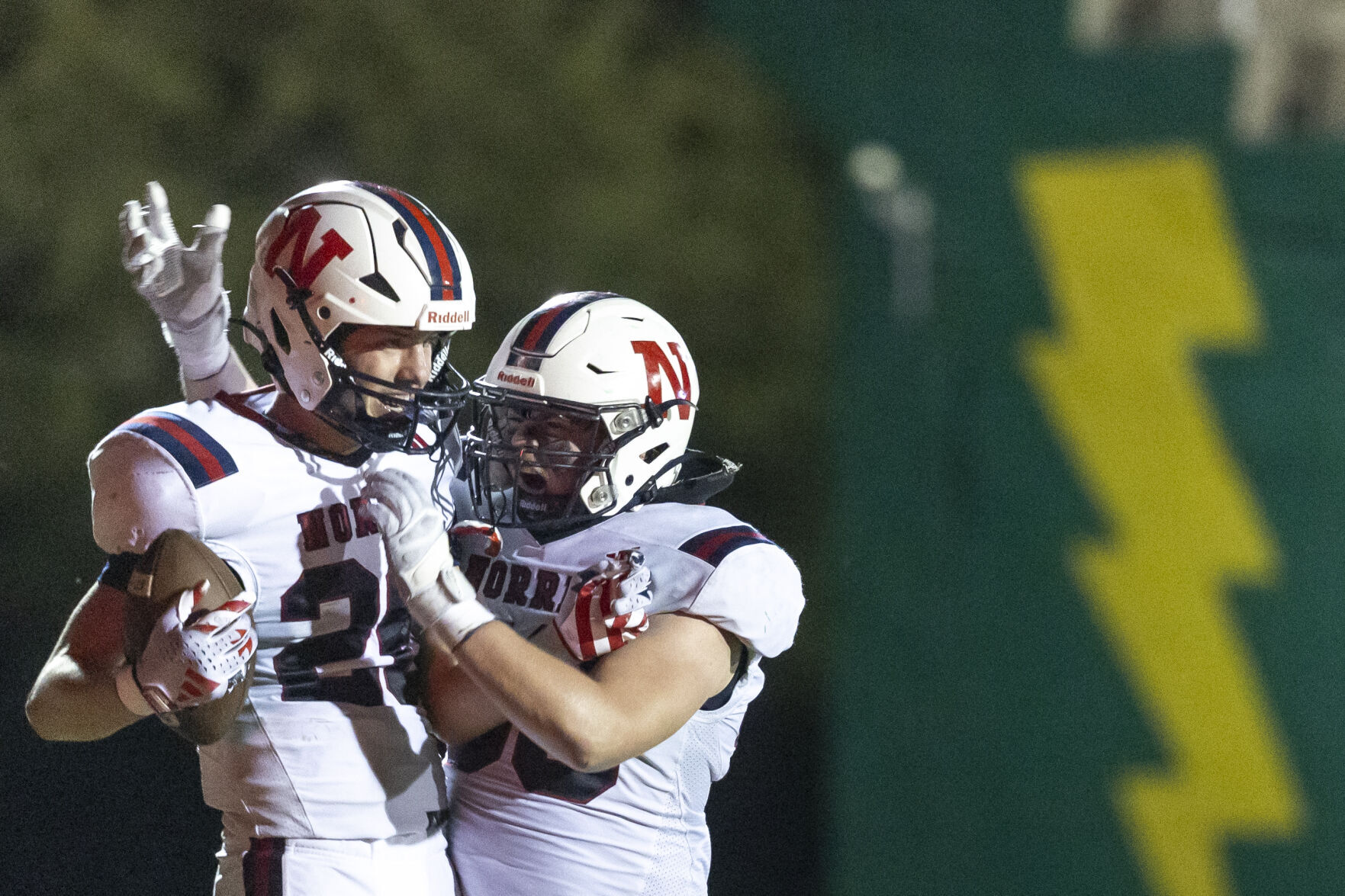 Evan Greenfield Dominates the Second Half in Norris Football Win BVM