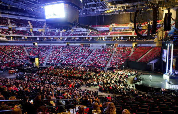 Arena hosts first faith event