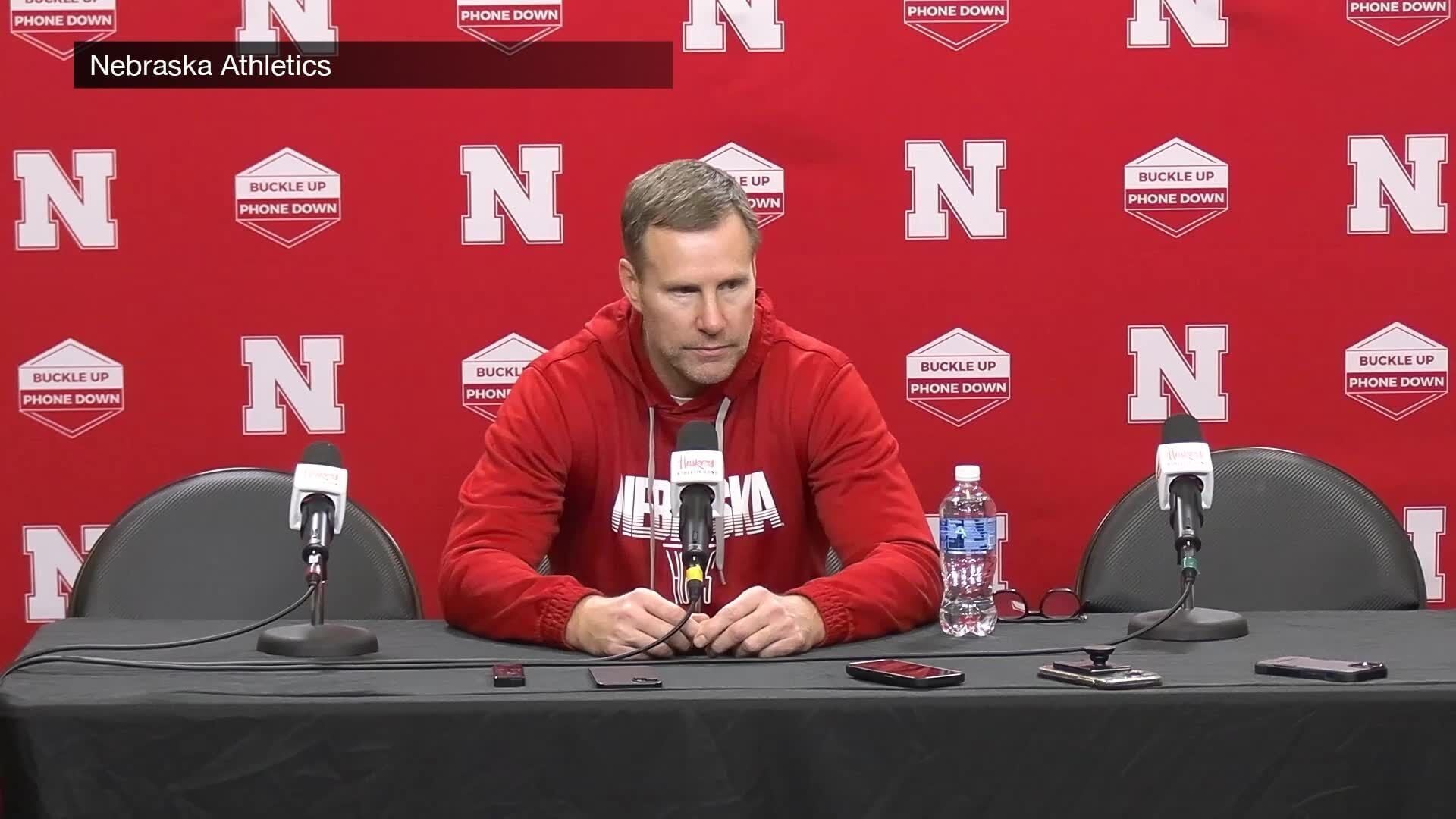 Nebraska's Fred Hoiberg addresses postgame incident at Iowa