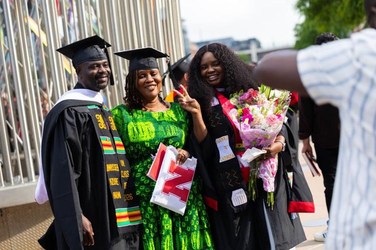 Husker graduates encouraged to lead with purpose, uplift others