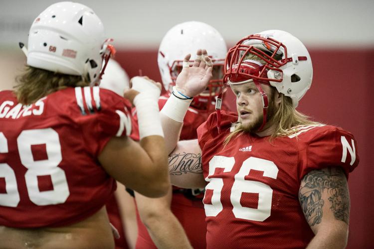 Nebraska football practice, 8.23.16