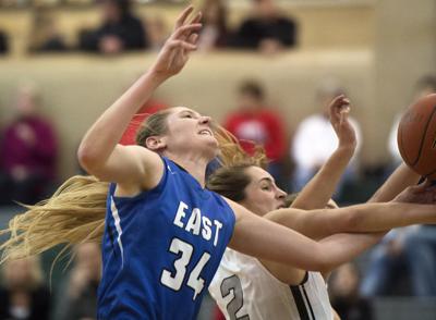 Lincoln East vs. Lincoln Southwest, girls hoops, 2/9/18