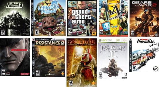 video games that came out in 2008