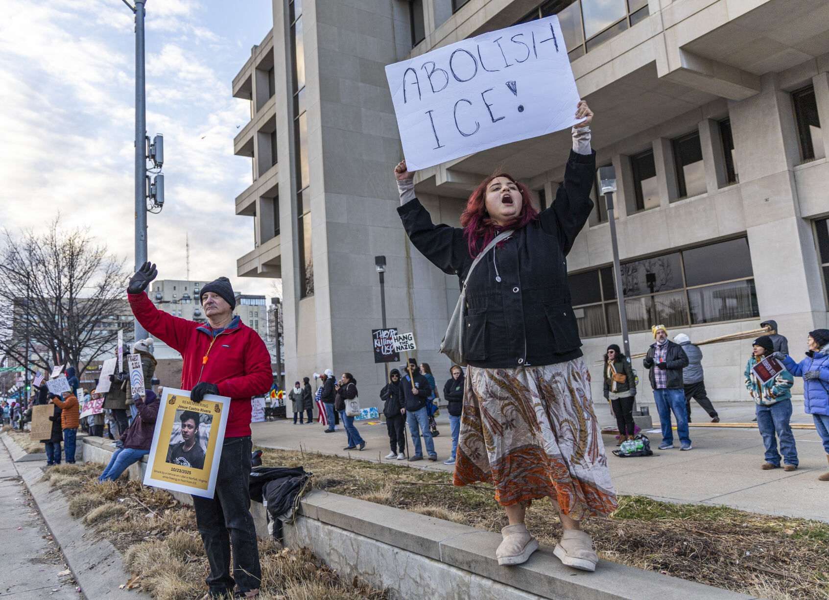 Justice for Good ICE Protest