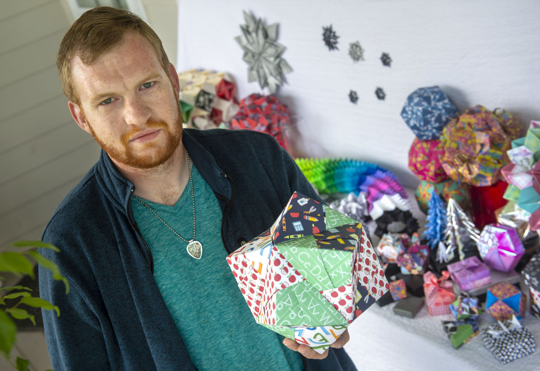 Very few limits except your imagination' — Lincoln man creates elaborate  origami