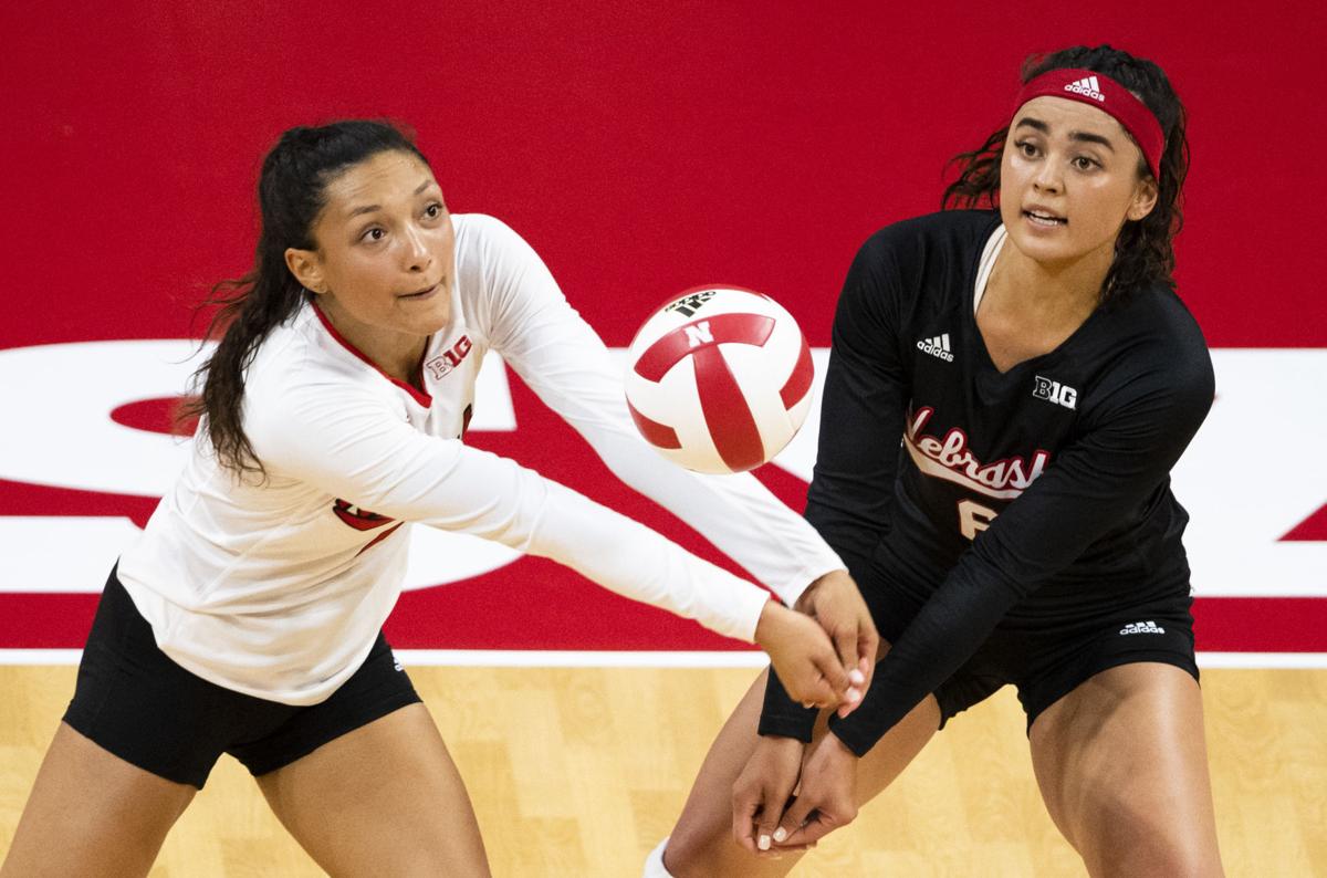 NU volleyball Red-White Scrimmage, 8.21