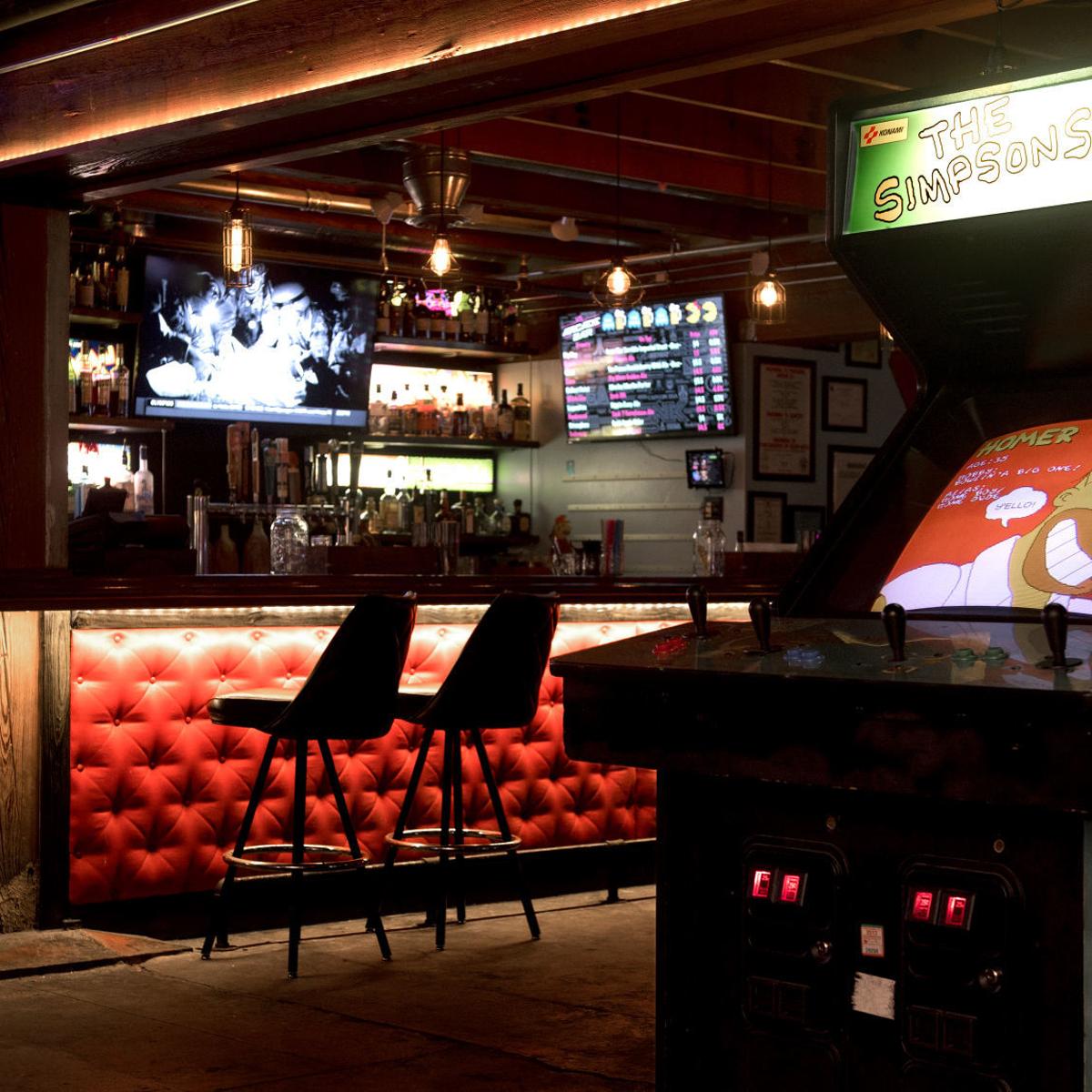 A Twist On The Bar Scene Ms Pac Man Or Risk Local