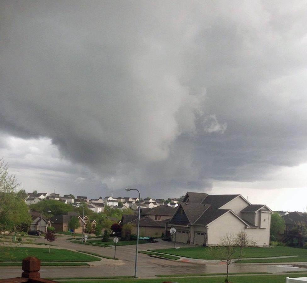 Tornado touches down in Omaha