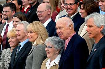 Johnny Carson Last Photo 2005