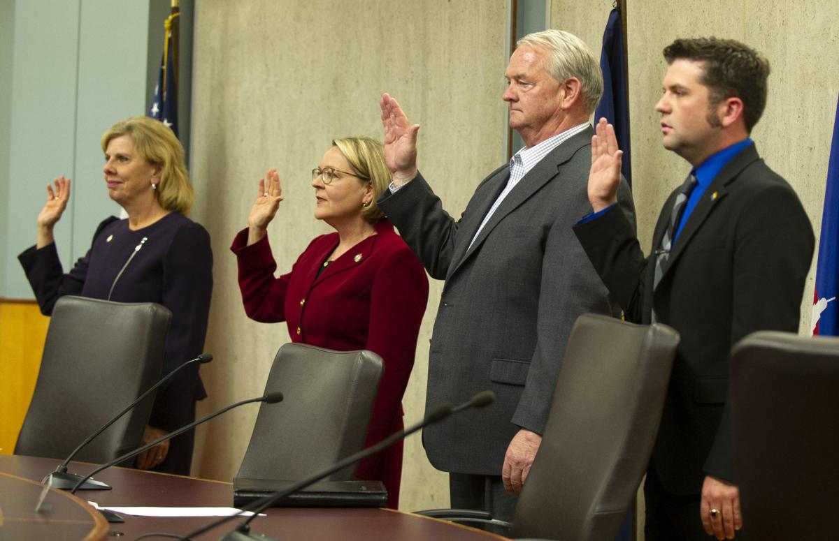Swearing-in New Mayor Leirion Gaylor Baird, 5.20