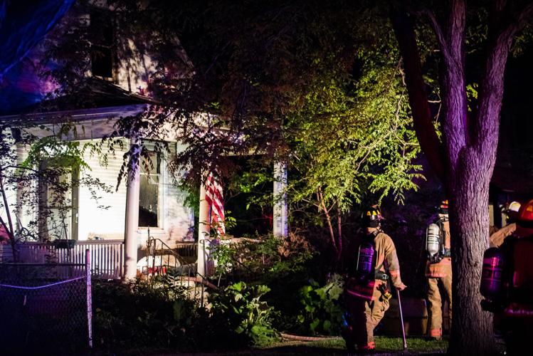 B Street fire