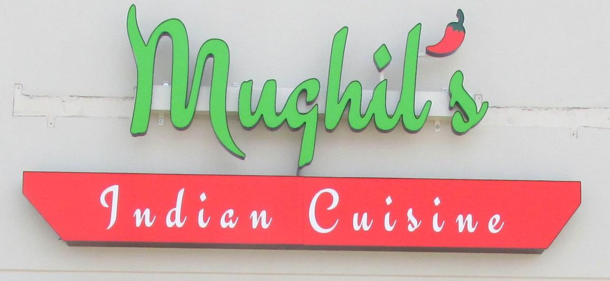 Mughil's exterior sign