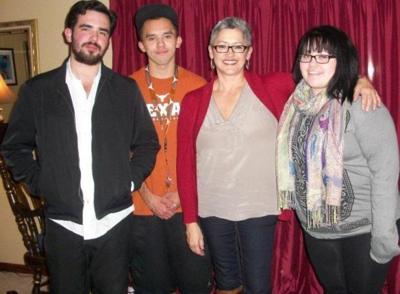 Laurie Martinez and her children