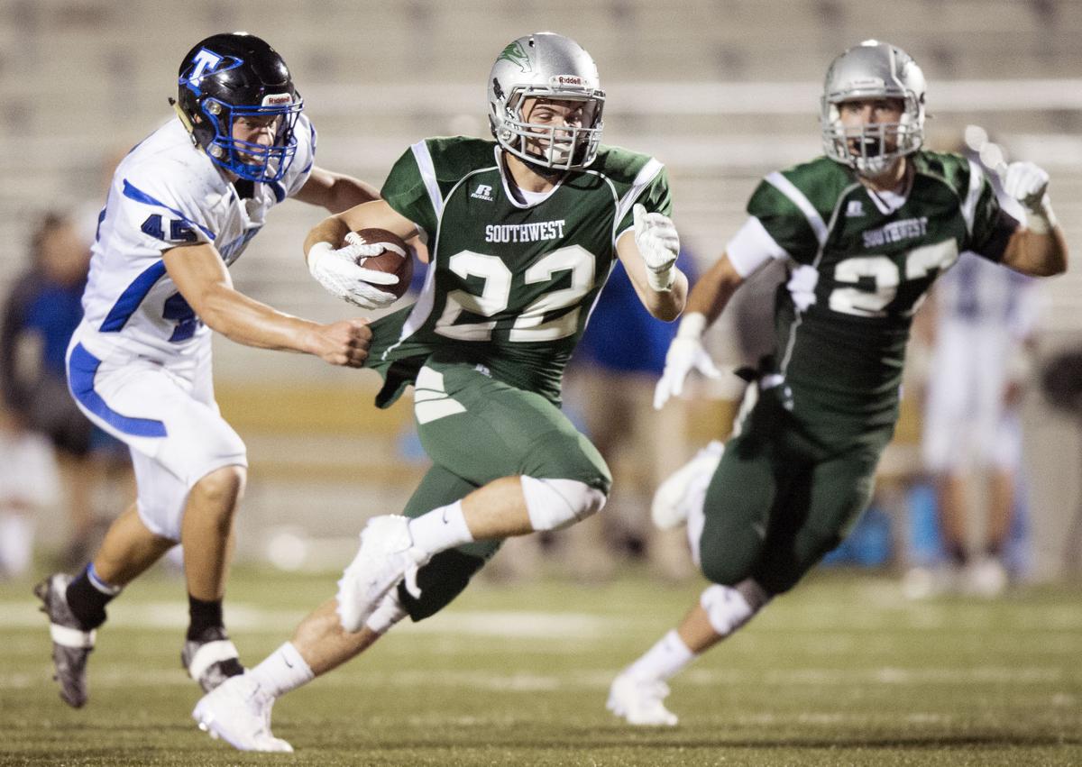 Papillion-La Vista South vs. Lincoln Southwest, prep football, 9/16
