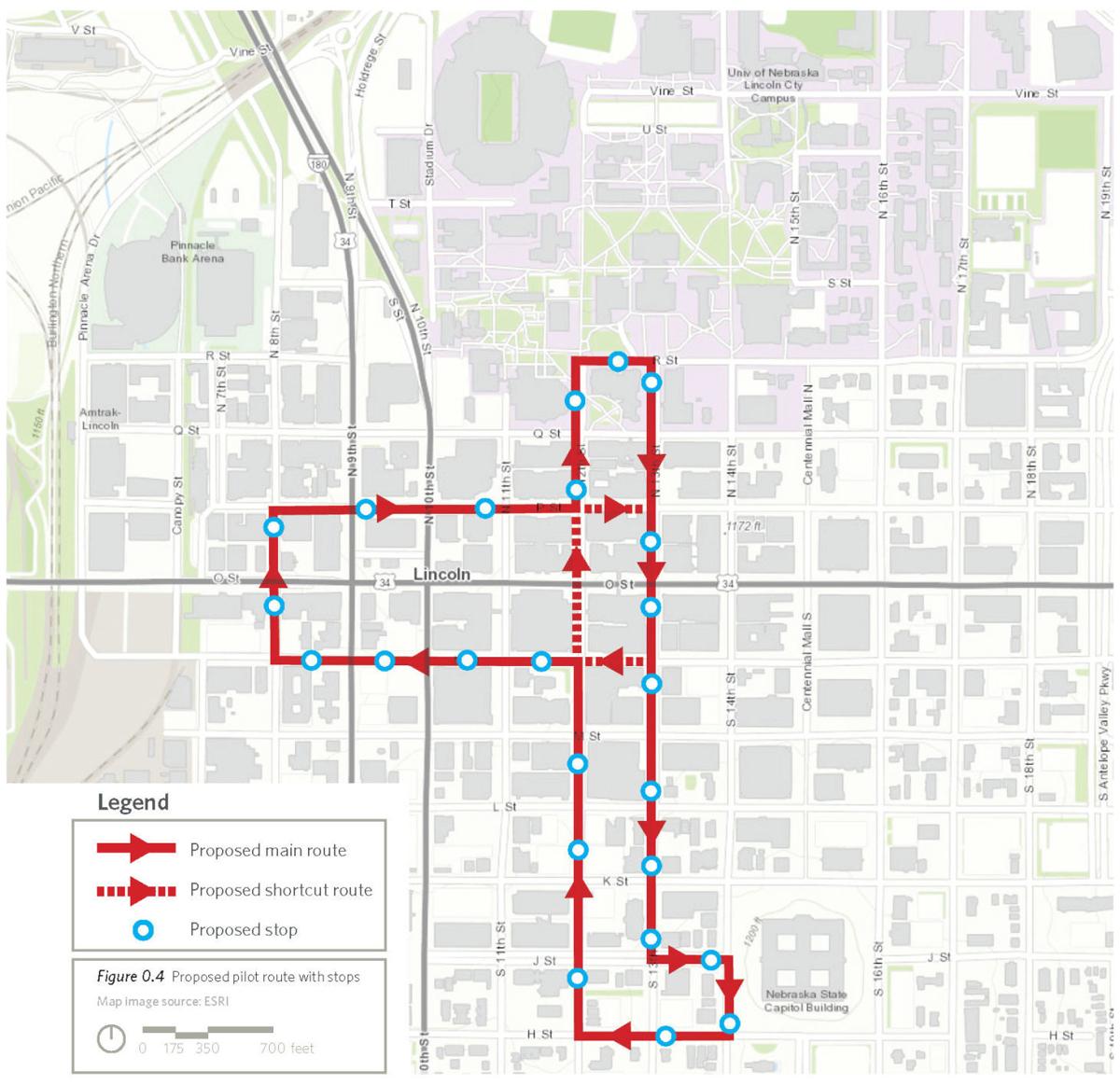 Proposed route