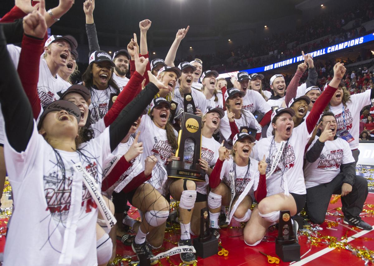 Photos Nebraska wins NCAA volleyball championship Volleyball Galleries